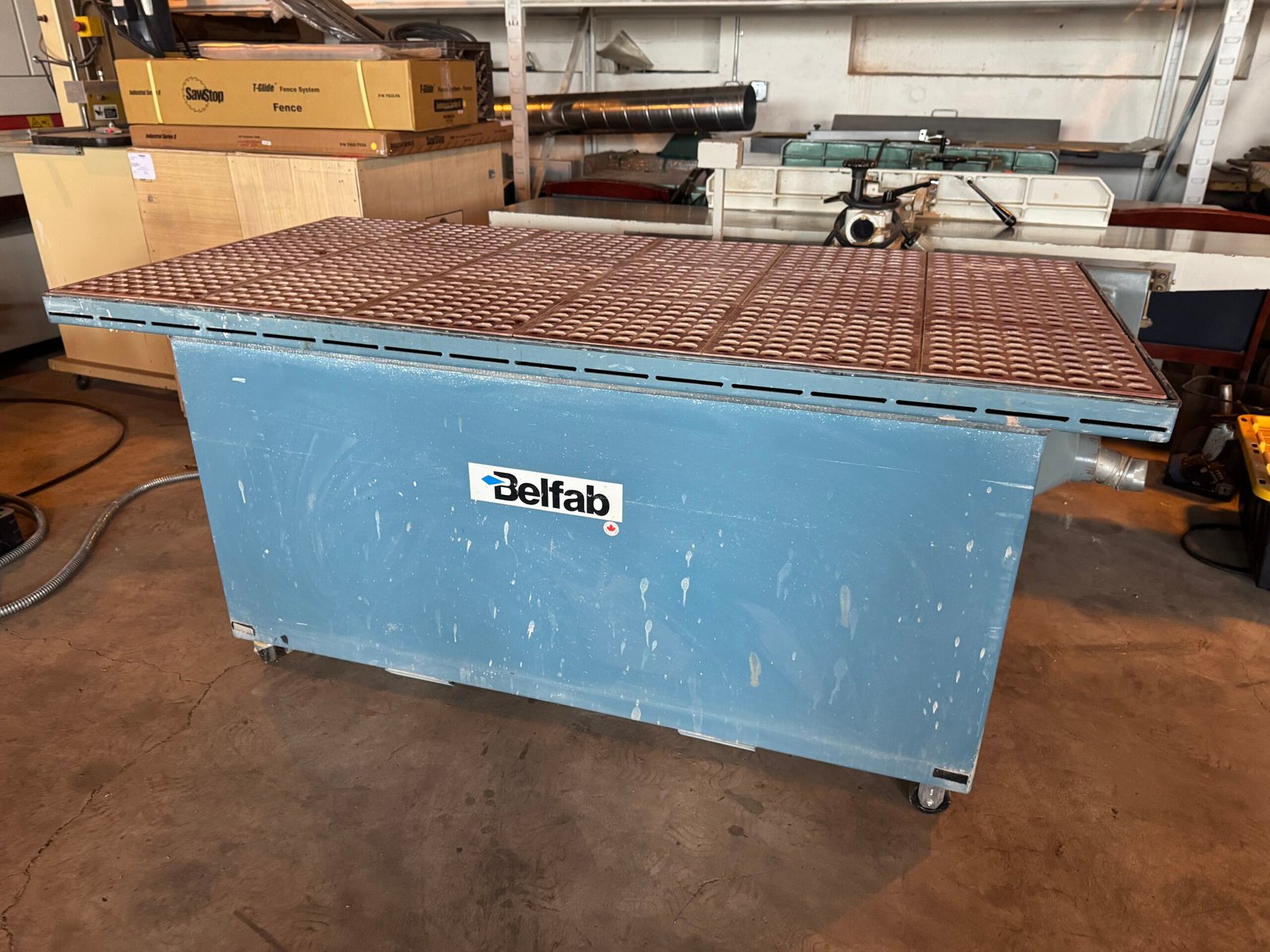 Belfab Downdraft Table