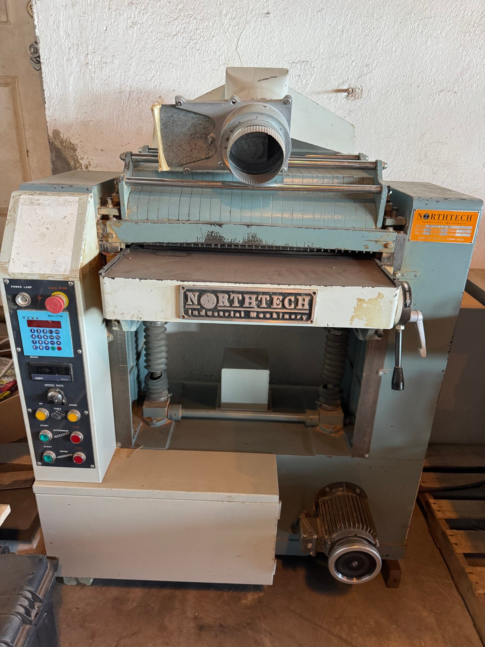 Northtech NT 24" Planer ( Spiral Cutterhead)